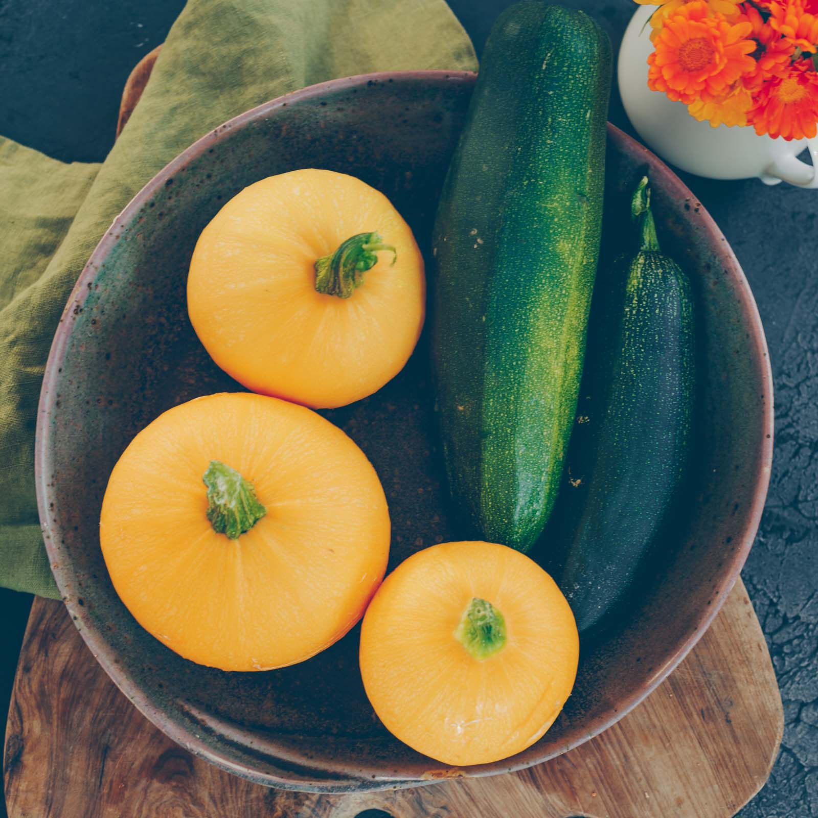 Zucchini-Haselnuss Kuchen