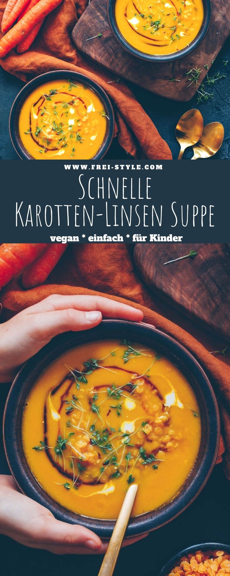 Rüebli-Linsen Suppe
