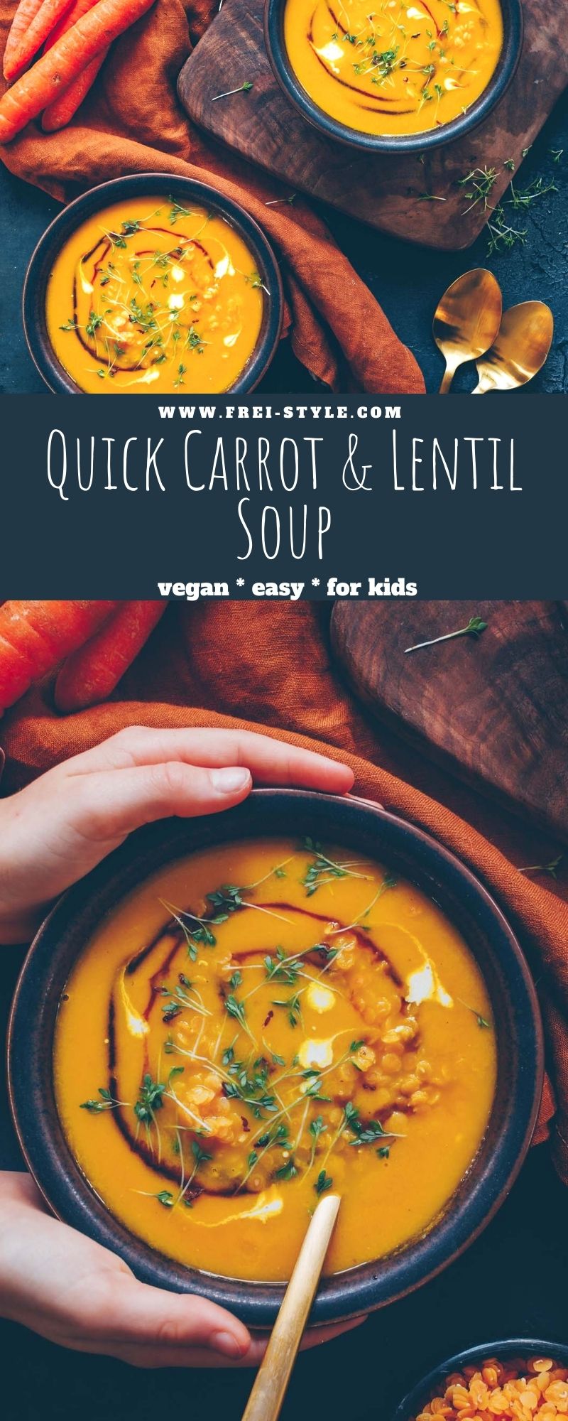 Carrot Lentil Soup