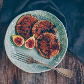 Chia Coconut Pancakes