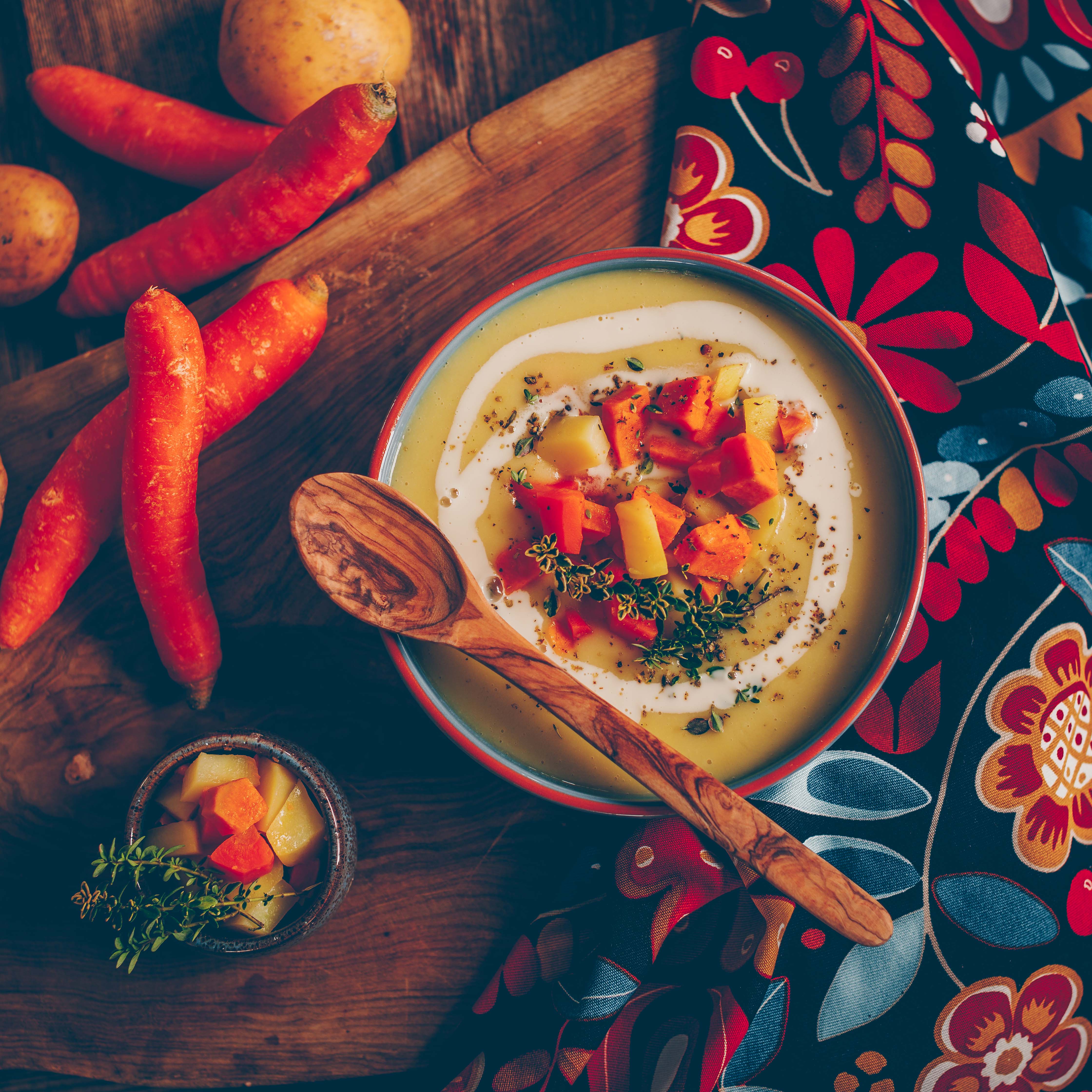 Kartoffelsuppe vegan