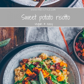 Sweet potato risotto