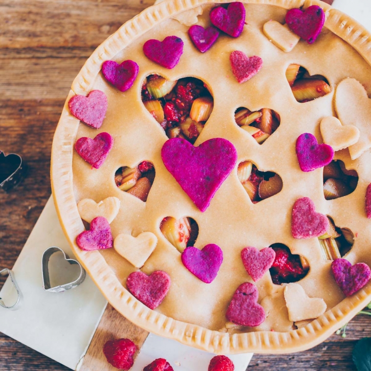 Rhabarber Pie – perfekt für Muttertag