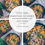 Herbst-Minestrone mit Kürbis und Maroni