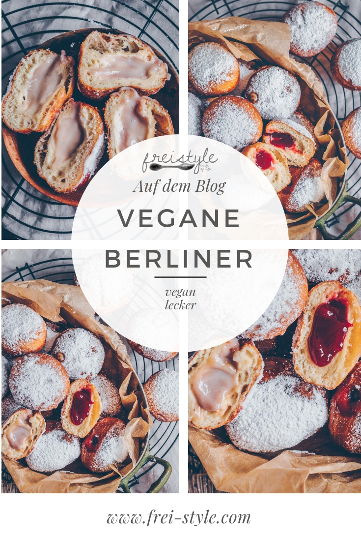 vegane Berliner für Silvester