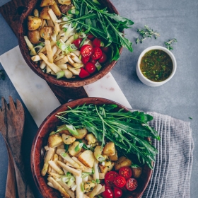 Leichter Kartoffel-Spargel-Salat