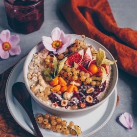 Herbstliches Bircher Müesli