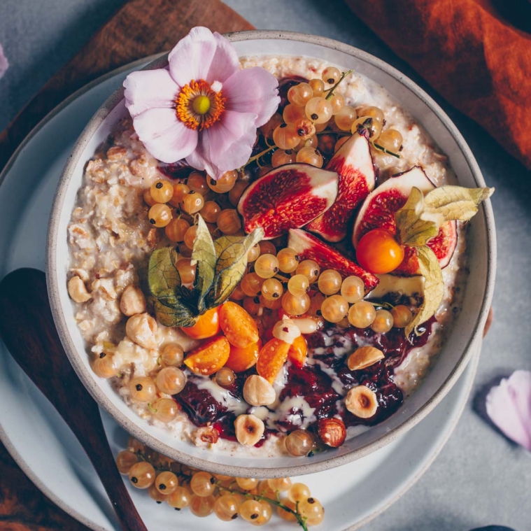 Herbstliches Bircher Müesli