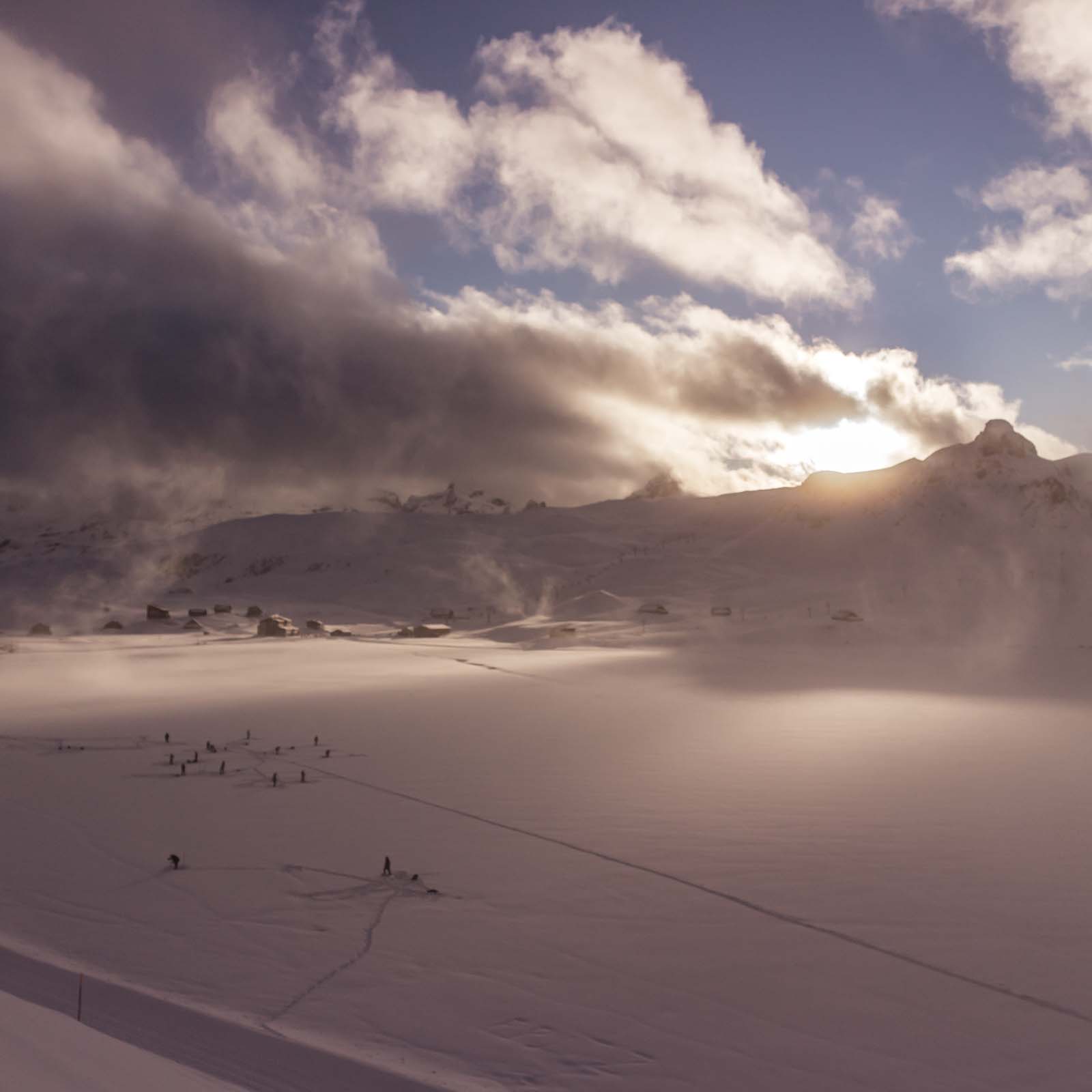 Ein Schnee Wochenende in Melchsee-Frutt