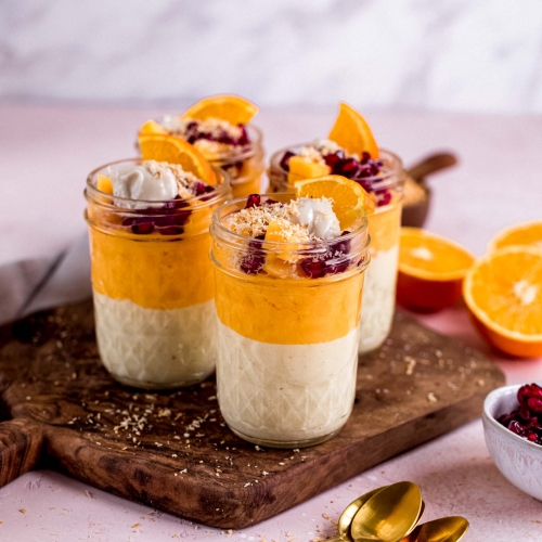 Orange cream with silken tofu * Freistyle by Verena Frei