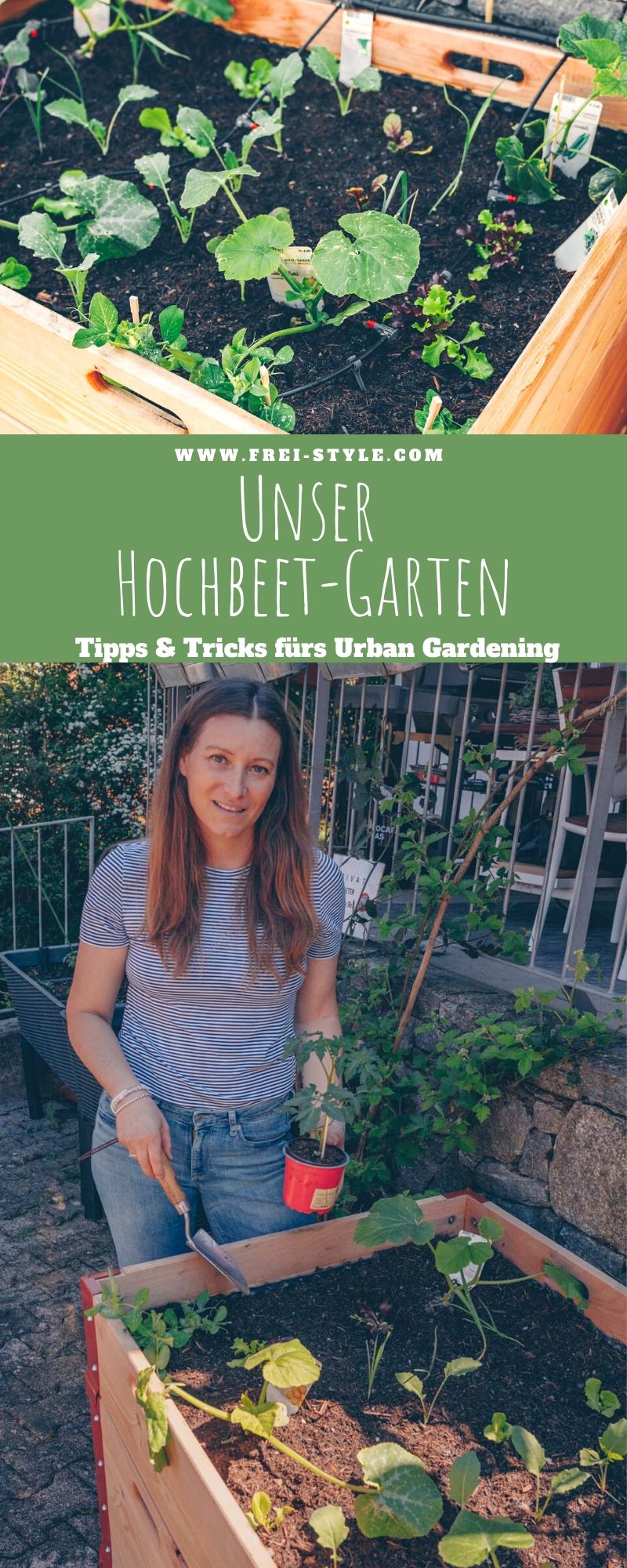 Unser Hochbeetgarten - Tipps und Tricks fürs urbane Gärtnern