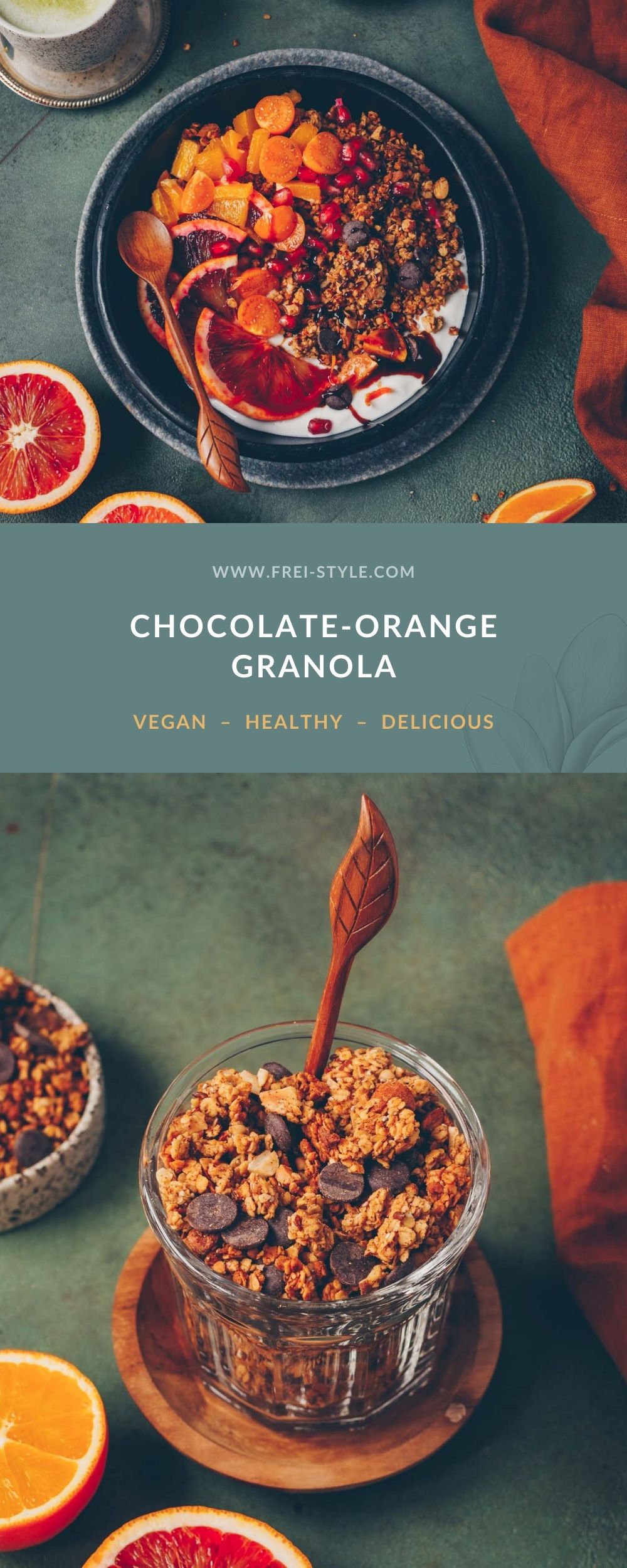 chocolate orange granola