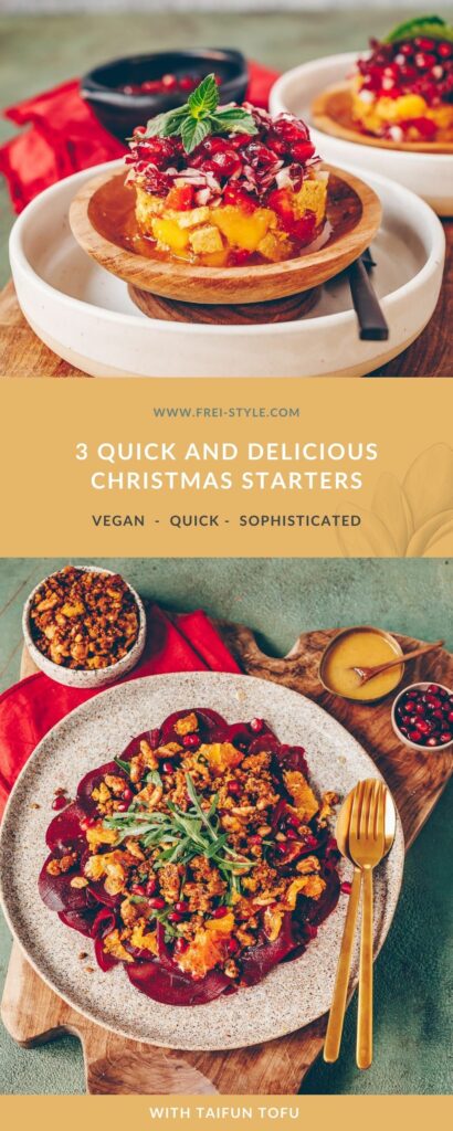 3 quick and delicious Christmas starters