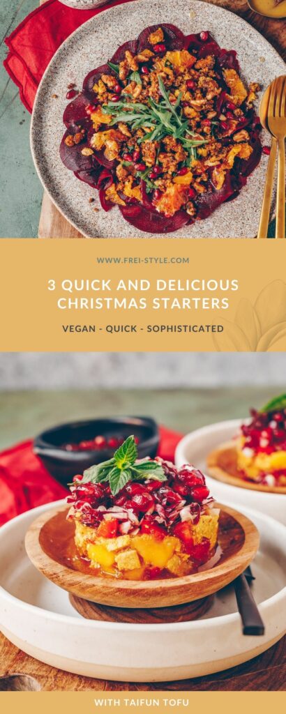3 quick and delicious Christmas starters